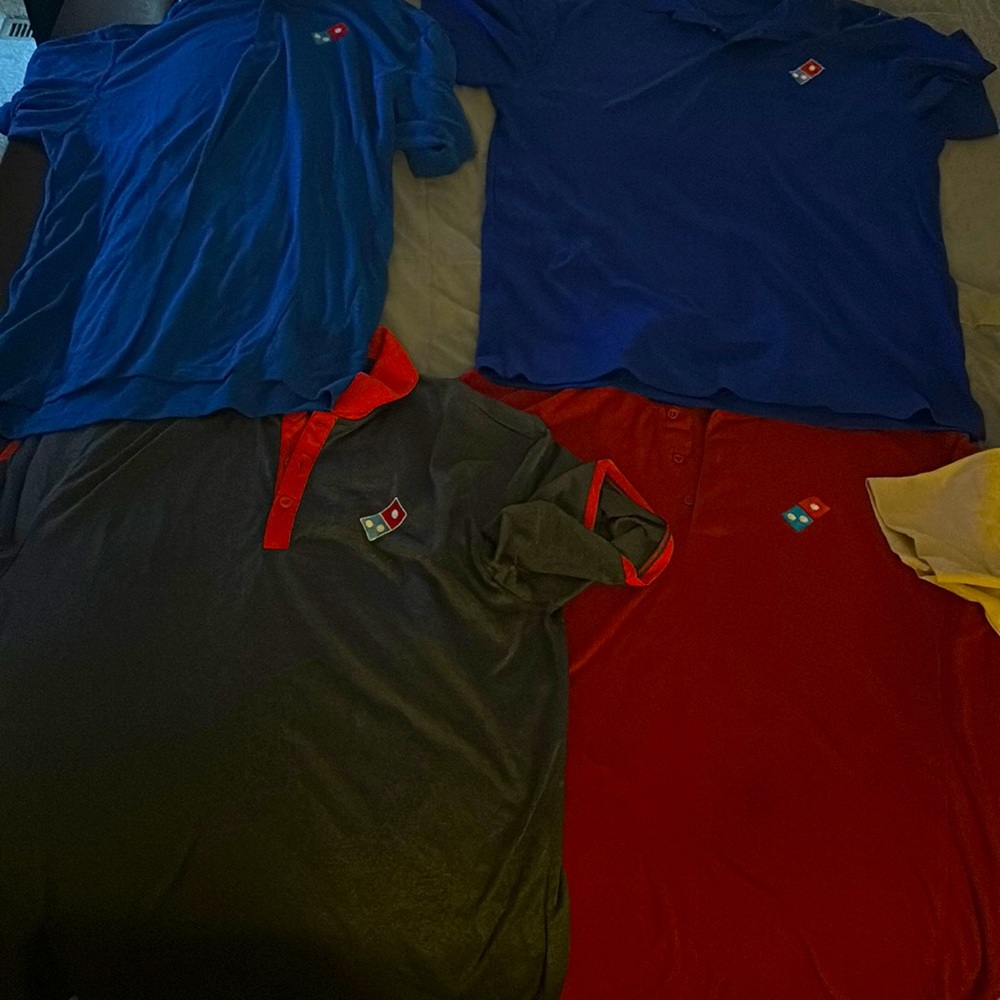 Dominos polo shirts